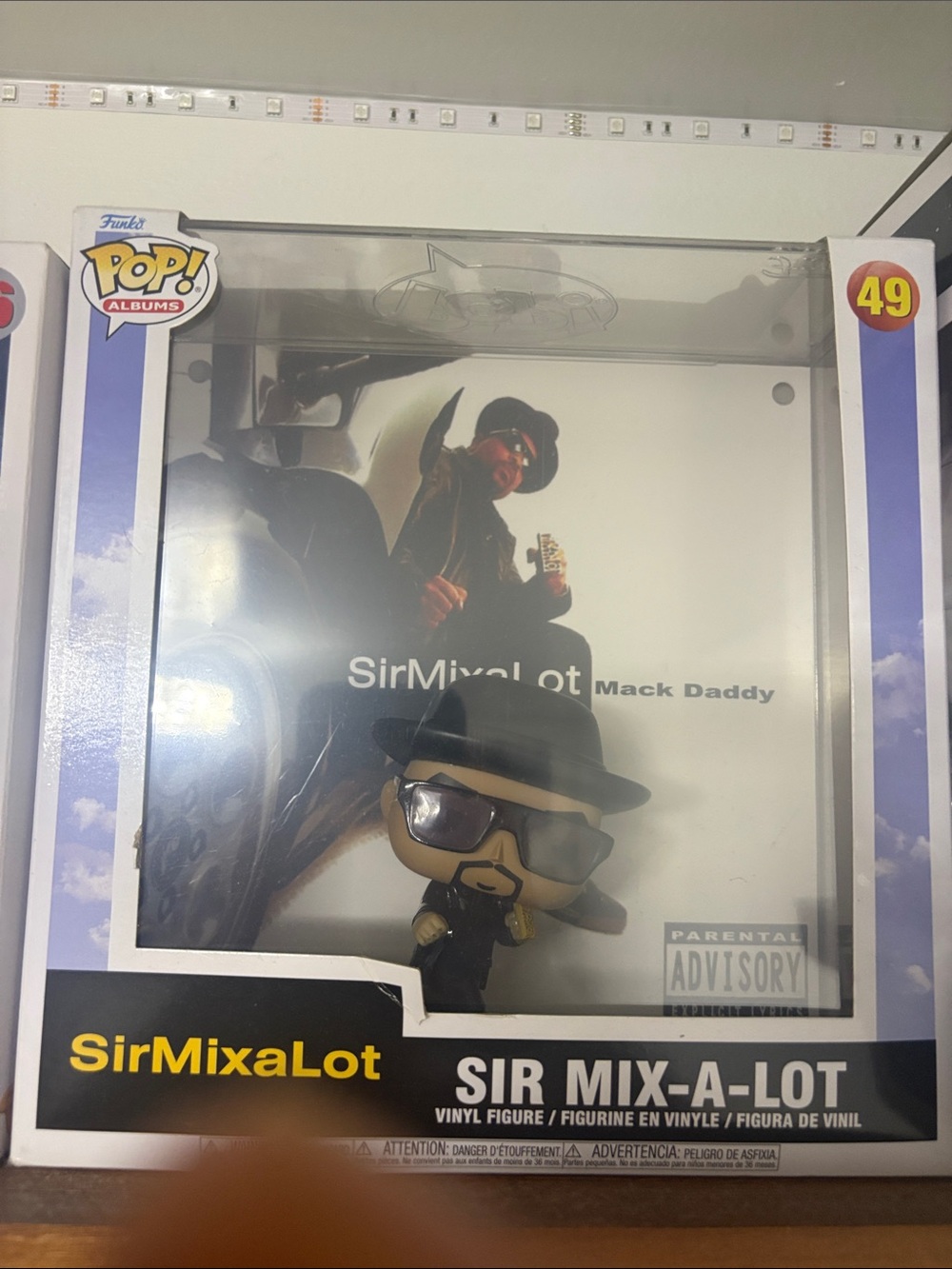 Funko Sir Mix-A-Lot Pop! Albums Vinyl Figure — Black & Gold